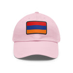 Flag Village Armenia Flag Hat Cap with Leather Patch