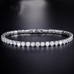 Flag Village Cubic Zirconia Tennis Bracelet & Bangles For Women Christmas Gifts New Fashion Lady Jewelry