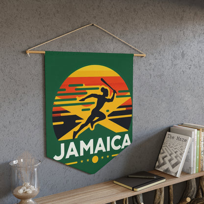 Flag Village JAMAICA Flag Pennant Sporting Home Wall decoration JAM0001