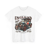 Flag Village UK Vintage Car Flag T-SHIRT Heavy Cotton Tee UK0022