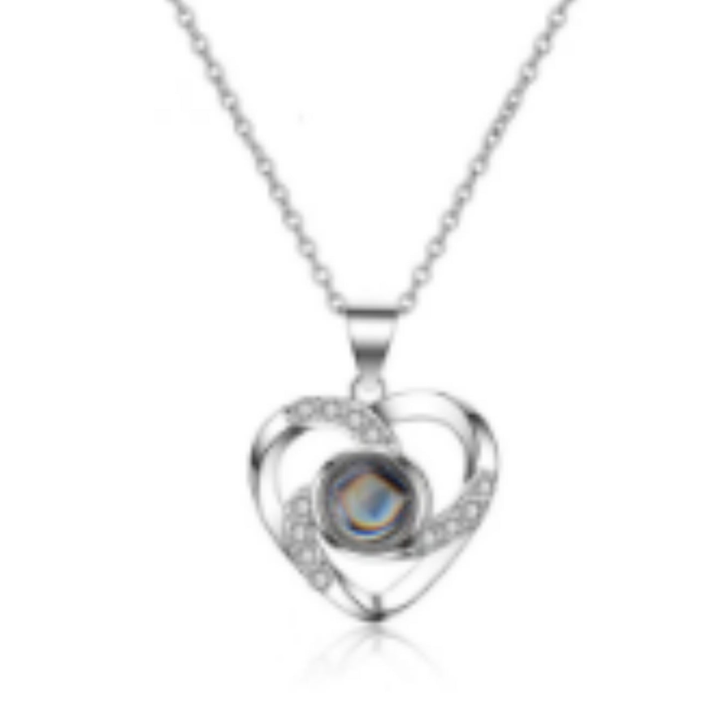 Flag Village Preserved Flower Rose Flower Necklace Jewelry Box Gift