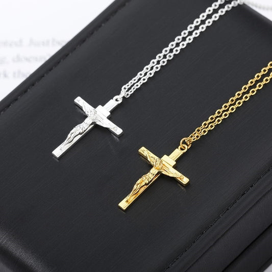 Flag Village Jewelry Men For Cross Gifts Necklace Party Man