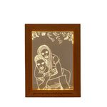Flag Village Photo Frame Night Light Creative Gifts Customized Children's Gifts