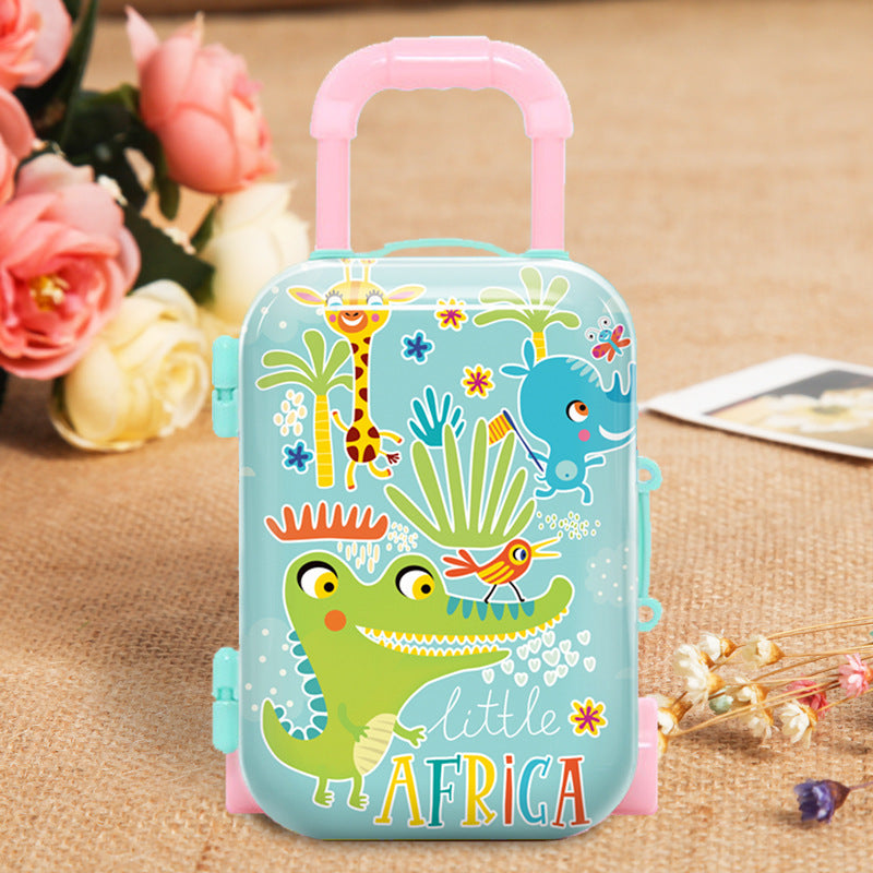 Flag Village Dollhouse Furniture Box Doll Toys Trunk Accessories  Candy Box Cake Decoration Jewellery Box Gift Box Arts