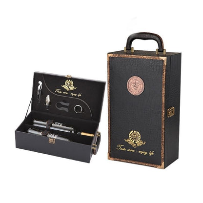 Flag Village Red Wine Gift Box Gift Tote Bag