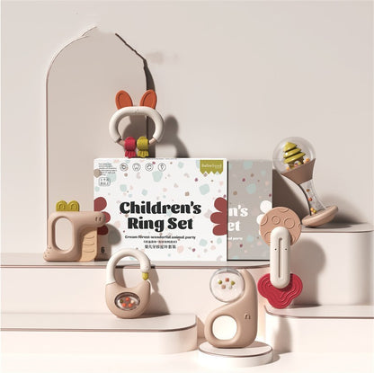 Flag Village Baby Dental Gel Gift Box Soft Gel Set Toys