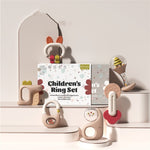 Flag Village Baby Dental Gel Gift Box Soft Gel Set Toys