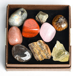 Flag Village Rough Stone Halloween Christmas Box Set Decoration