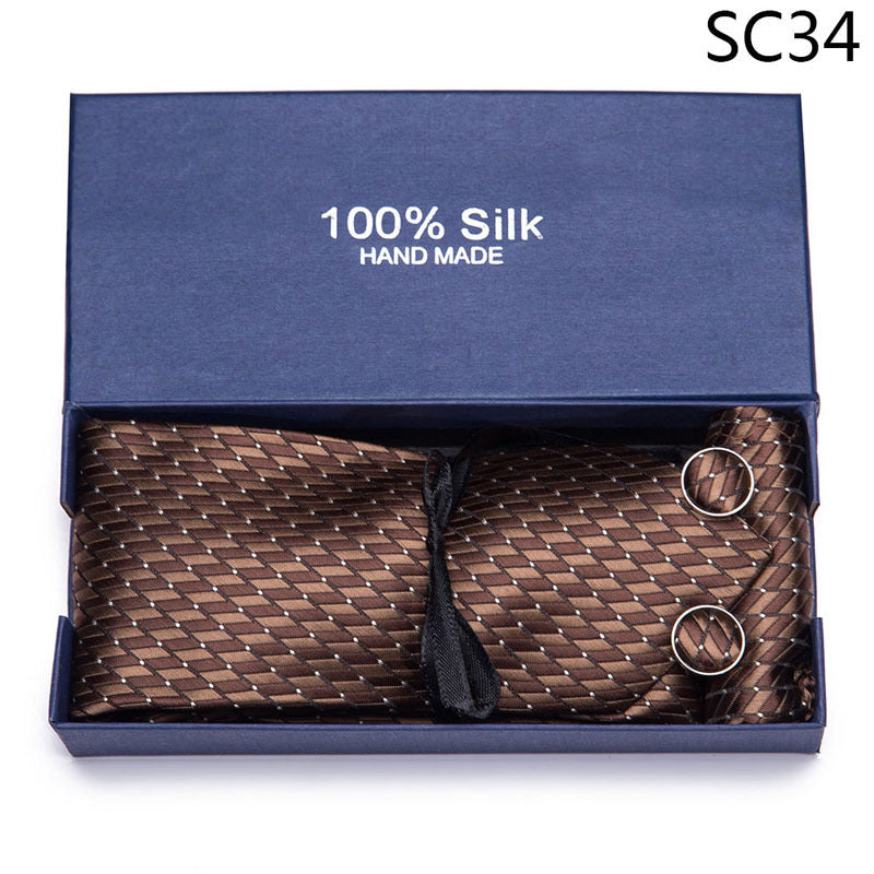 Flag Village Men's Tie Gift Box Set Group Business Formal
