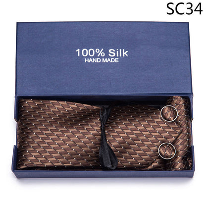 Flag Village Men's Tie Gift Box Set Group Business Formal