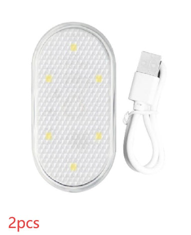 Flag Village Auto Tools Touch-sensitive Usb Charging Atmosphere Lamp In Car