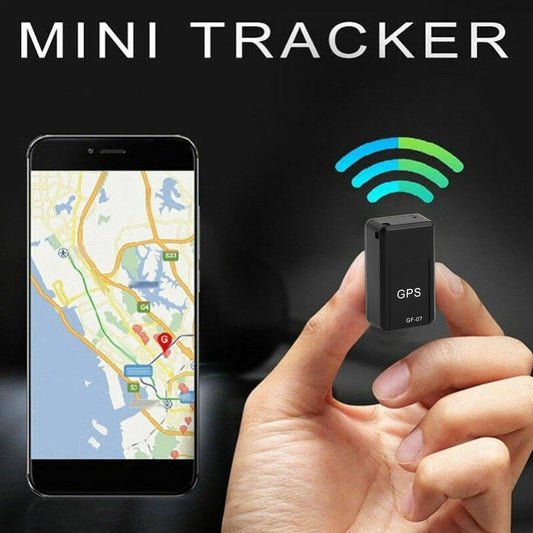 Flag Village Auto Tools Car Tracker Magnetic Mini Car Tracker GPS Real Time Tracking Locator Device Recordable Anti-lost Rechargeable Locator
