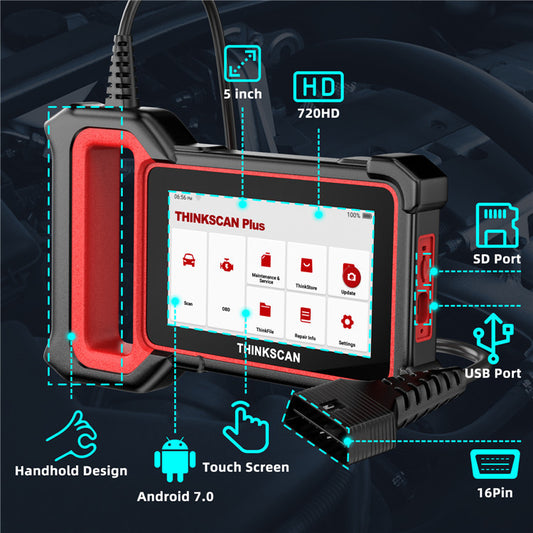 Flag Village Auto Tools Car Diagnostic Scanner ABS SRS ECM System Detection