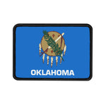 Flag Village Oklahoma State Flag Embroidered Iron-On Patch