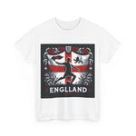 Flag Village England Sporting Flag T-SHIRT Heavy Cotton Tee GBR0012