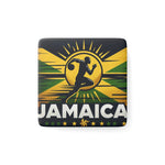 Flag Village JAMAICA Flag Sporting Porcelain Magnet, Square JAM0003