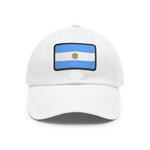Flag Village Argentina Flag Hat Cap with Leather Patch