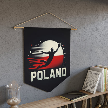 Flag Village Poland Flag Pennant Sporting Home Wall decoration POL0002