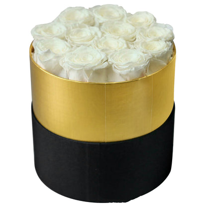 Flag Village Preserved Flower Rose Hug Bucket Christmas Gift Box