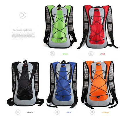 Flag Village The new outdoor sports backpack running off-road riding shoulder bag bag and Lightweight Waterproof factory direct