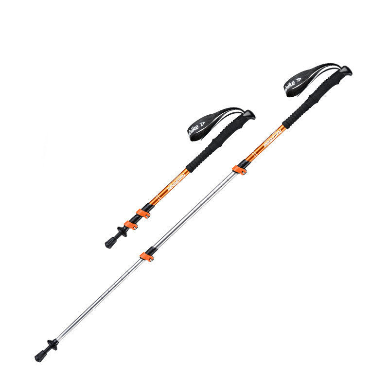 Flag Village Family Children's Outdoor Trekking Poles With Three Sections