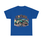 Flag Village Mexico Vintage Car Flag T-SHIRT Heavy Cotton Tee MEX0004