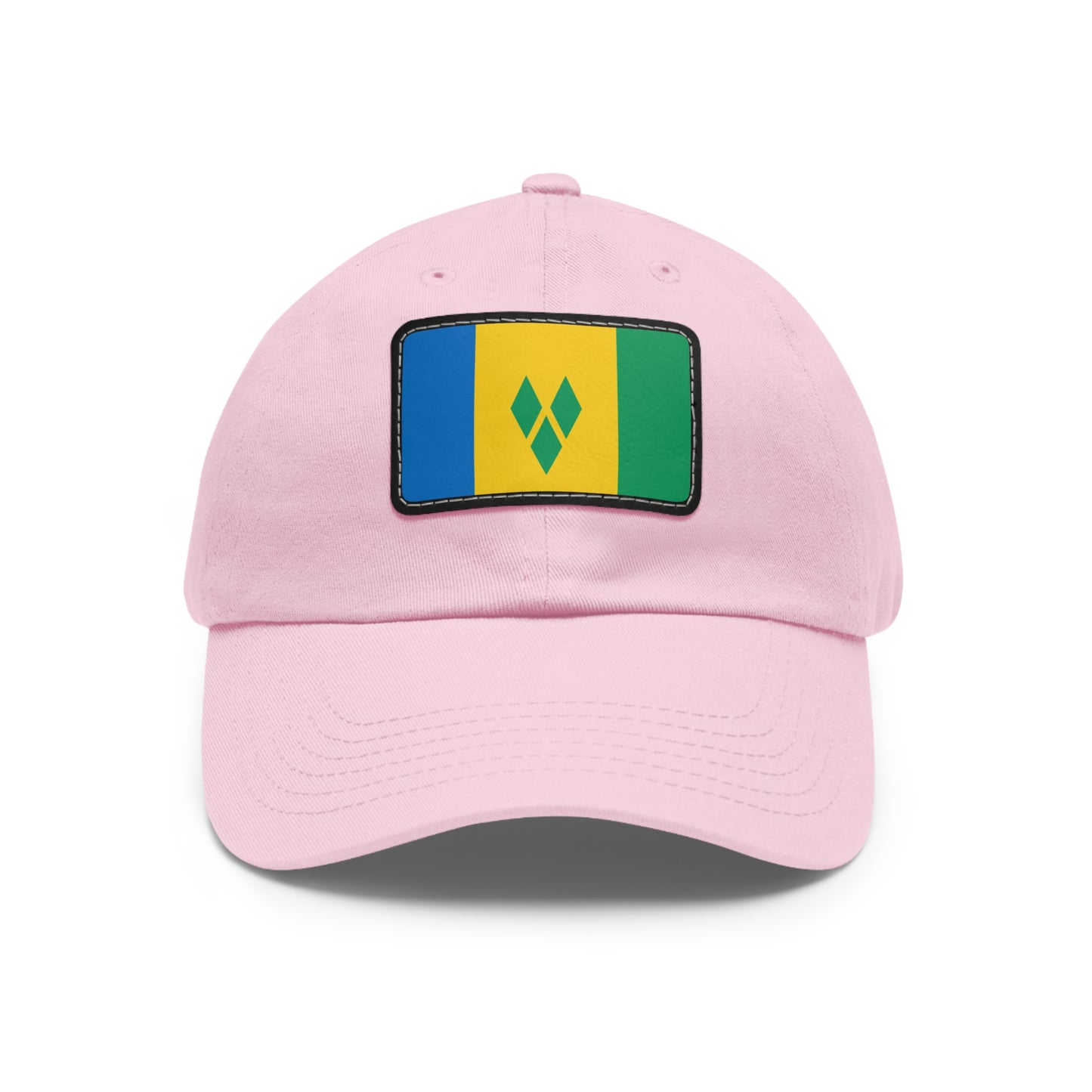 Flag Village Saint Vincent And The Grenadines Flag Hat Cap with Leather Patch