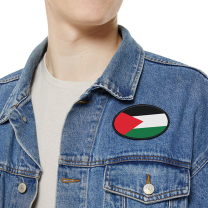 Flag Village Palestine Flag Embroidery Iron-On Patches