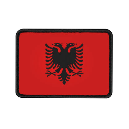 Flag Village Albania Embroidery Iron-On Patches