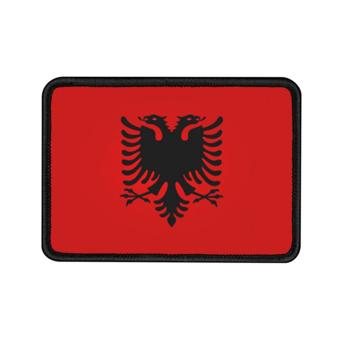 Flag Village Albania Embroidery Iron-On Patches