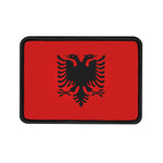 Flag Village Albania Embroidery Iron-On Patches