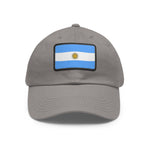 Flag Village Argentina Flag Hat Cap with Leather Patch
