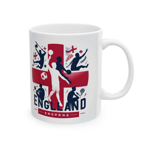 Flag Village England Sporting Flag Coffee Mug 11oz FV-INTR-GB0005