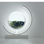 Flag Village High-end Business Gifts Quicksand Painting 3D Living Room Decorations Lights Creative Lamp Led Lights
