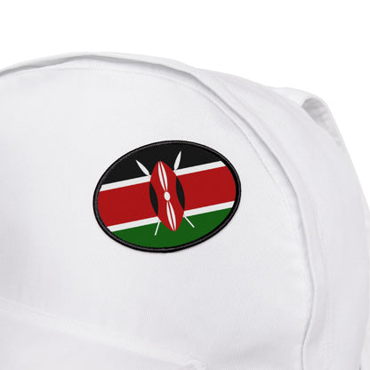 Flag Village Kenya Flag Embroidery Iron-On Patches