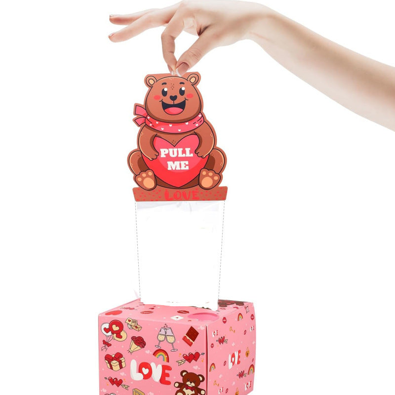 Flag Village Valentines Day Surprise Box Explosion Gift Creating The Most Interactive Envelope Bounce Creative Diy Folding Paper Money Box