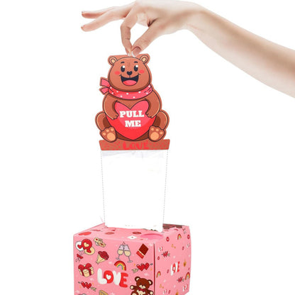 Flag Village Valentines Day Surprise Box Explosion Gift Creating The Most Interactive Envelope Bounce Creative Diy Folding Paper Money Box