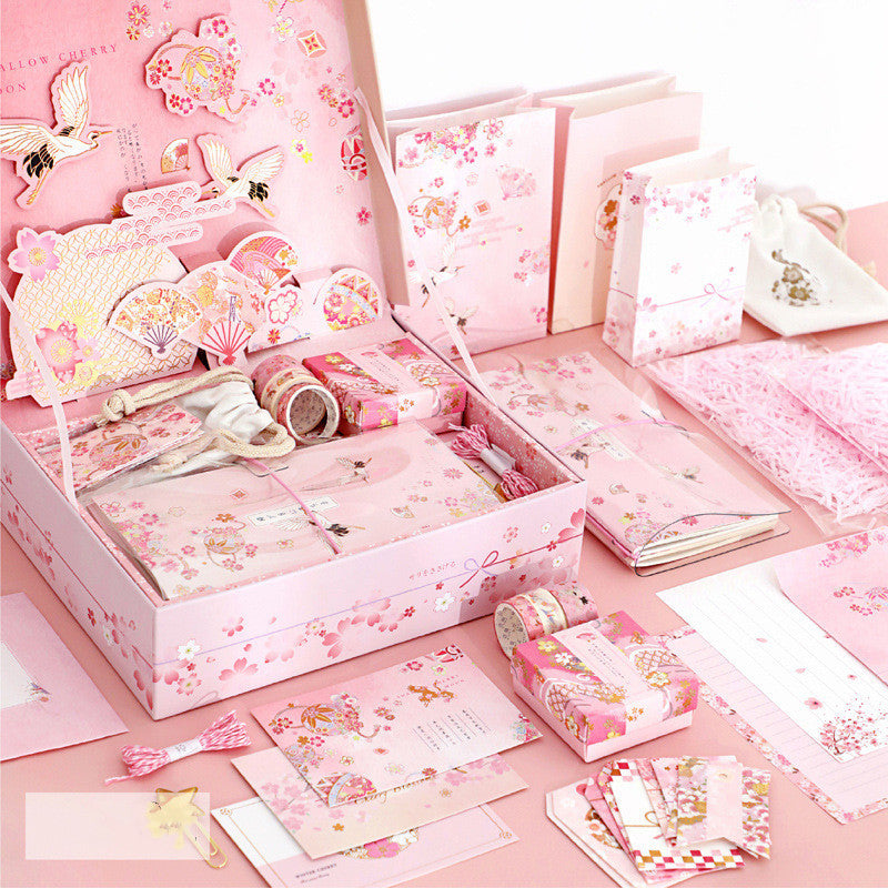 Flag Village Handbook Gift Box Set Antique Cute Simple Retro