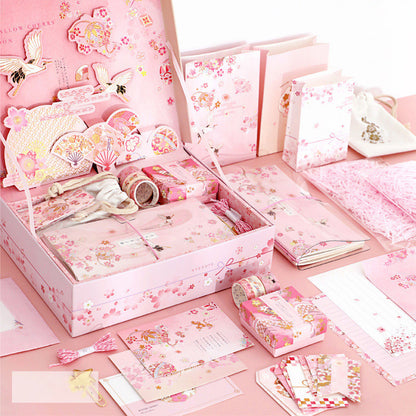 Flag Village Handbook Gift Box Set Antique Cute Simple Retro