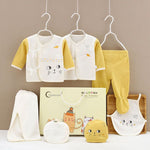 Flag Village Pure Cotton Baby Clothes Spring And Autumn Summer Children Gift Box Set