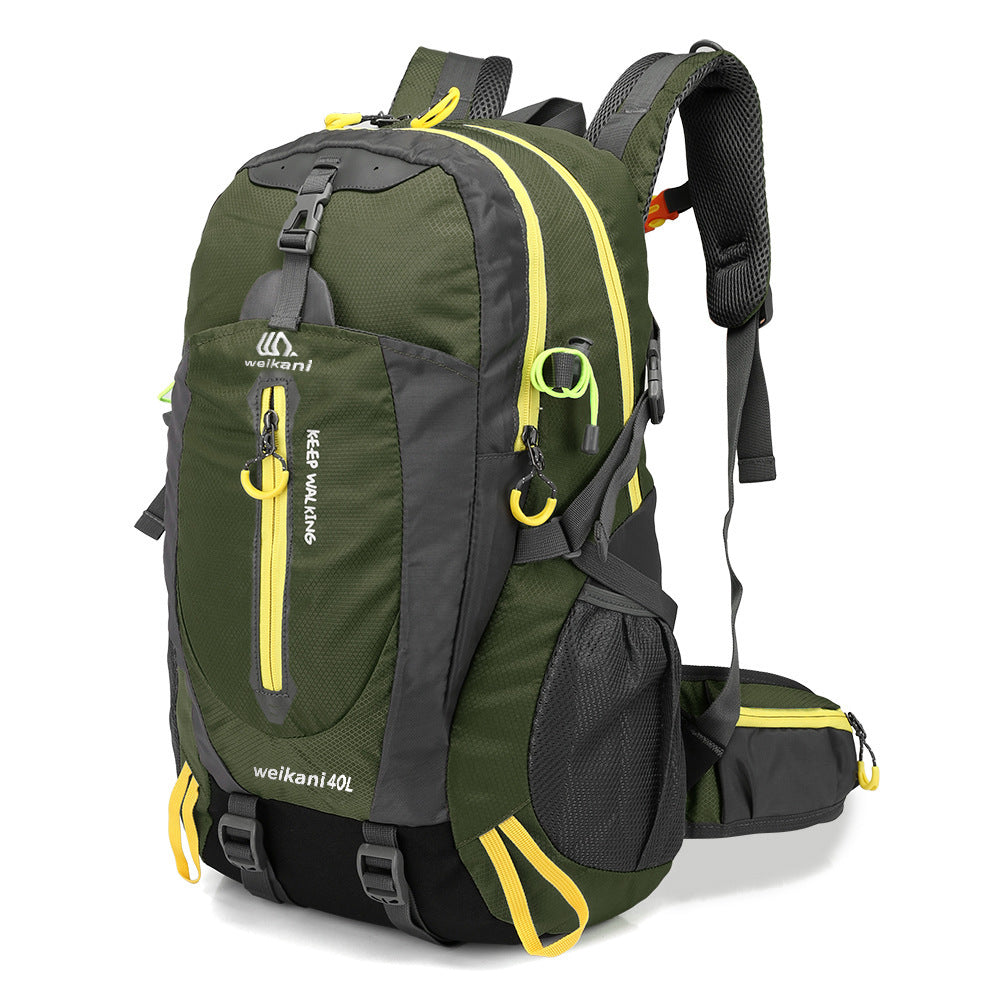 Flag Village New Outdoor Sports Backpack 40L Hiking Backpack Hiking Cross-country Package Hiking Backpack