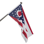 Flag Village Ohio State Military Flag 36" x 24"