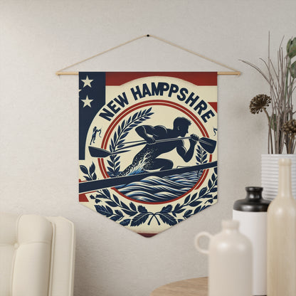Flag Village New Hampshire State Flag Pennant Sporting Home Wall decoration NH0002