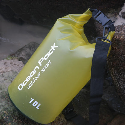 Flag Village Spot beach bag anti water bucket bag PVC waterproofing bag drifting waterproof bag swimming bag outdoor sports bag