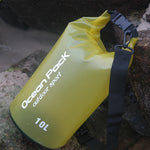 Flag Village Spot beach bag anti water bucket bag PVC waterproofing bag drifting waterproof bag swimming bag outdoor sports bag