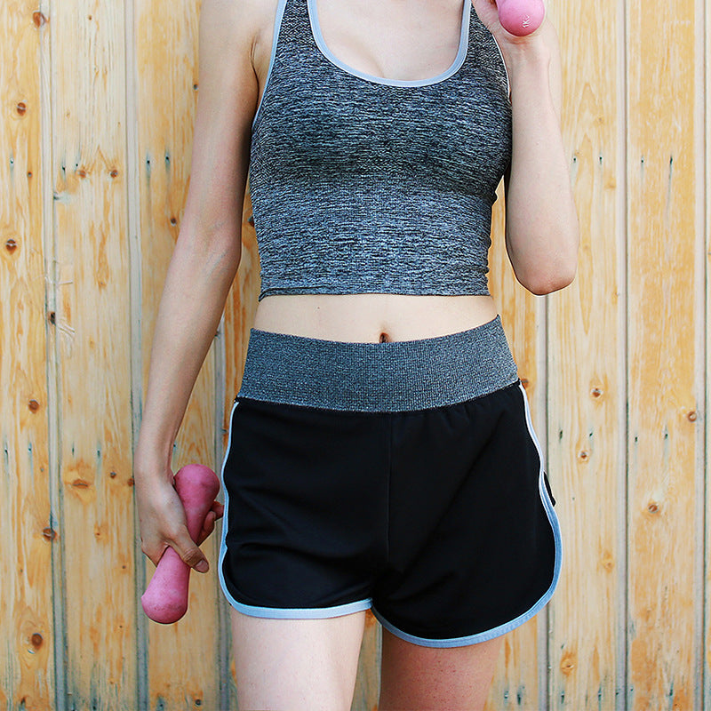 Flag Village Yoga sports shorts female fitness running