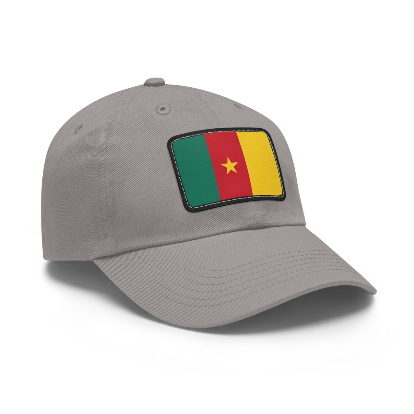 Flag Village Cameroon Flag Hat Cap with Leather Patch
