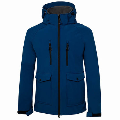 Flag Village Men's outdoor mountaineering storm suit windbreaker soft shell suit