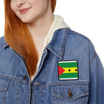 Flag Village Sao Tome And Principe Flag Embroidery Iron-On Patches