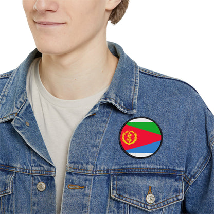 Flag Village Eritrea Flag Embroidery Iron-On Patches